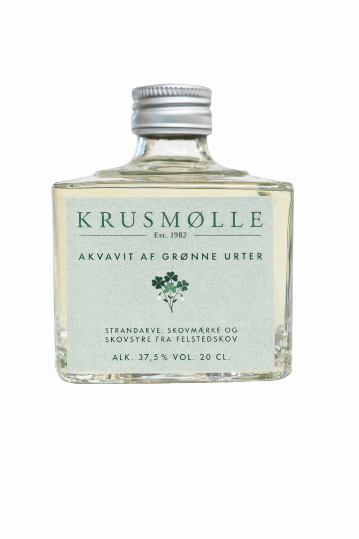 Krusmølle | Akvavit af Grønne Urter | 20 cl