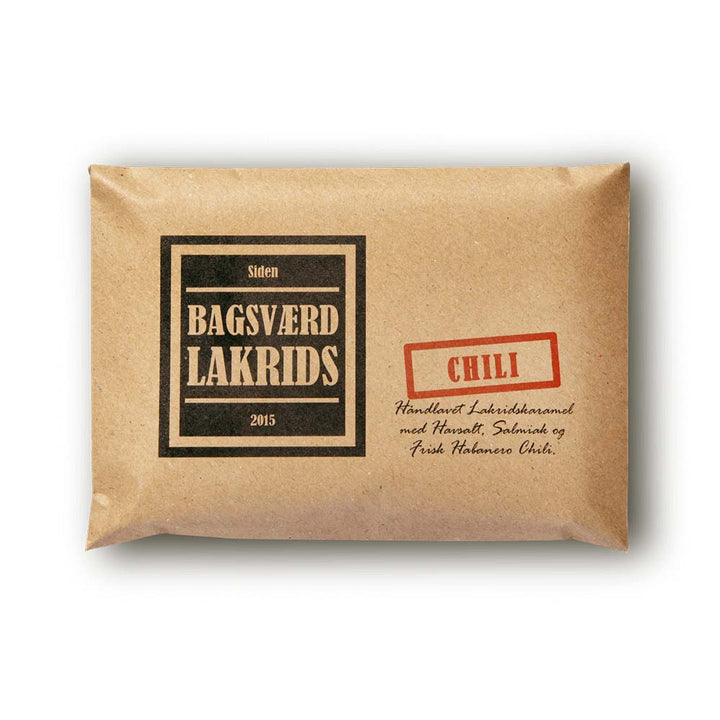 Chili Lakrids plade