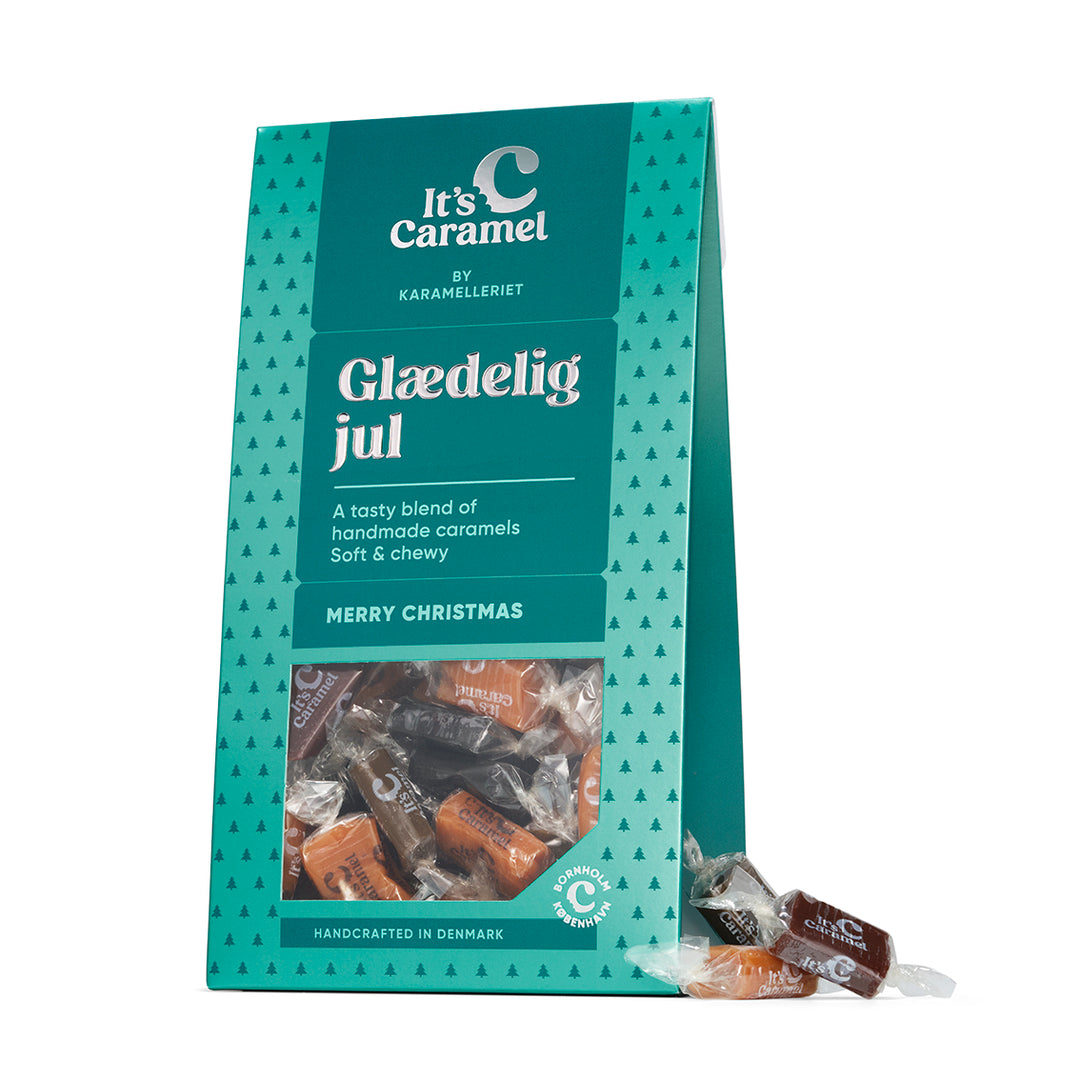 Gaveæske, 300g – GLÆDELIG JUL