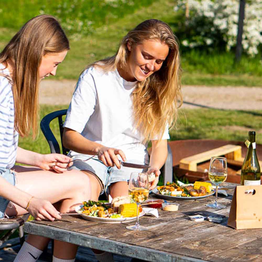 Grillkruv til Glamping for to personer
