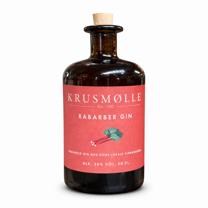Krusmølle | Rabarber Gin | 50 cl