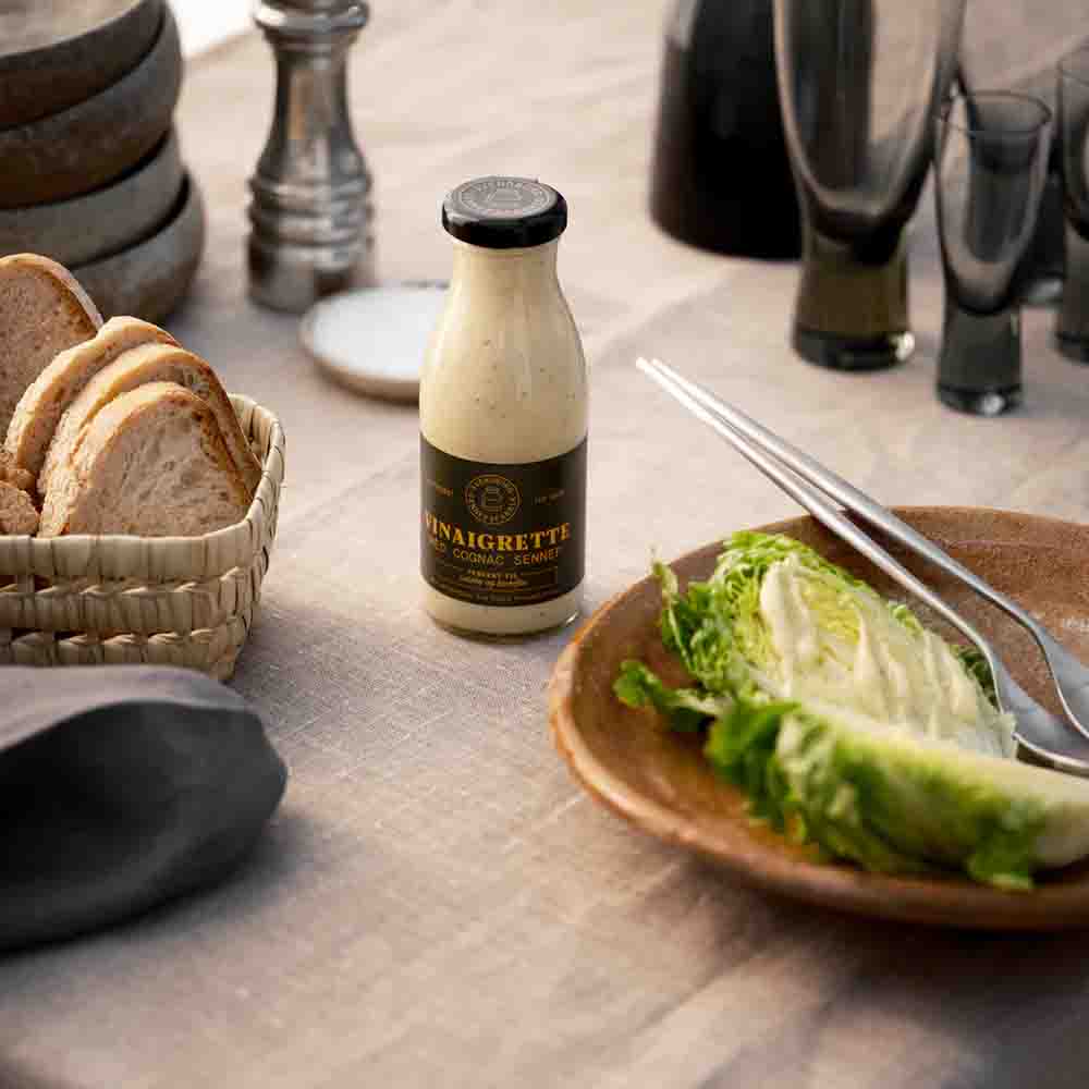 Vinaigrette med cognac sennep