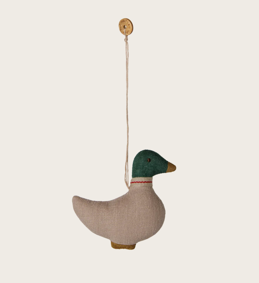 Stofophæng, And - Grøn/Sand