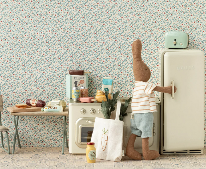 Miniature købmandssæt