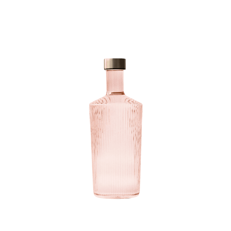 Håndlavet glas flask | Rose