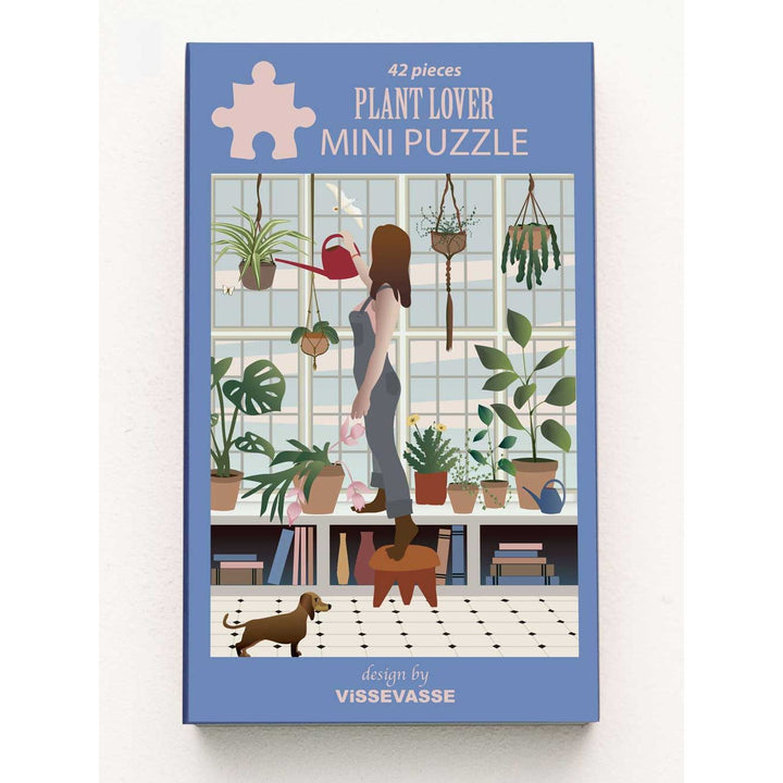 Mini-Puzzle „Pflanzenliebhaber“.