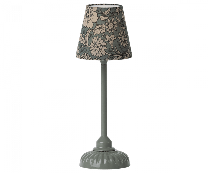 Vintage gulvlampe, Lille - Mørk mint Legetøj Maileg Krusmølle