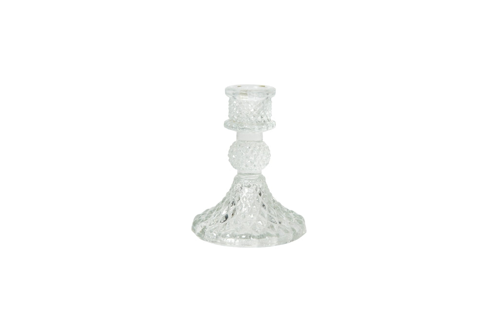 Candlesticks in soft shapes | Glass