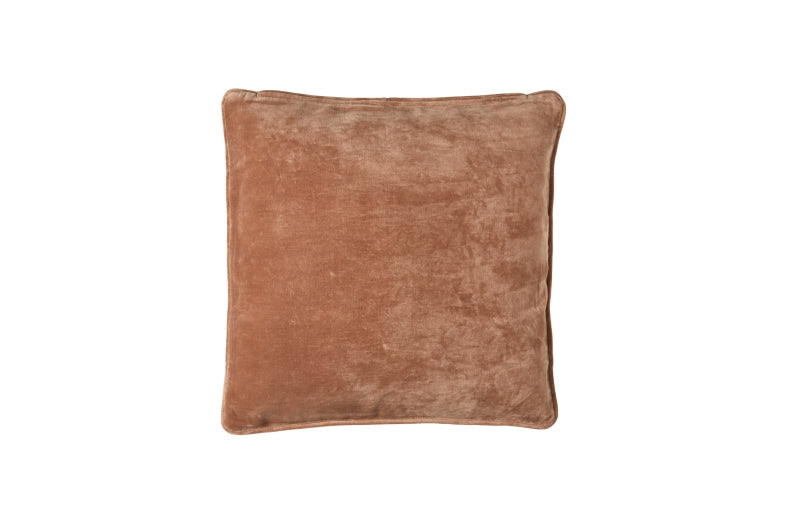 Pillow with filling 50x50 cotton &amp; velour