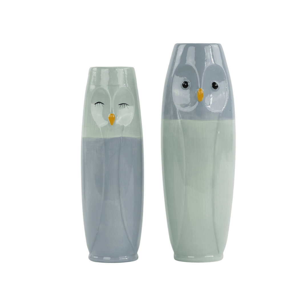 Vase med ugle | Keramik Skulptur & deko Speedtsberg Krusmølle