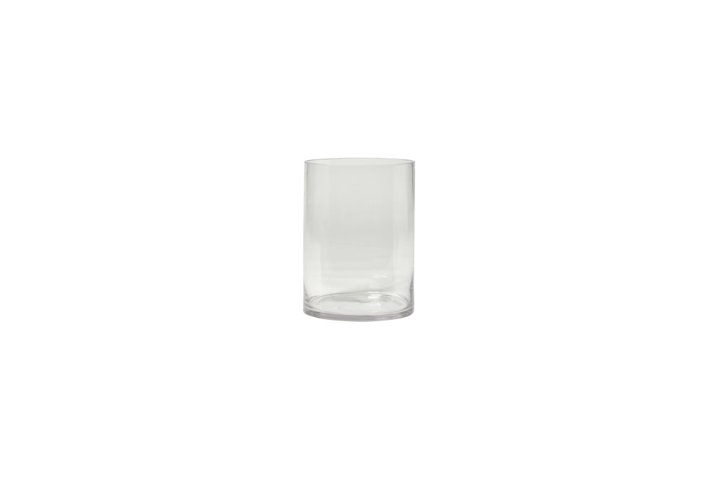 Cylinder vase i glas