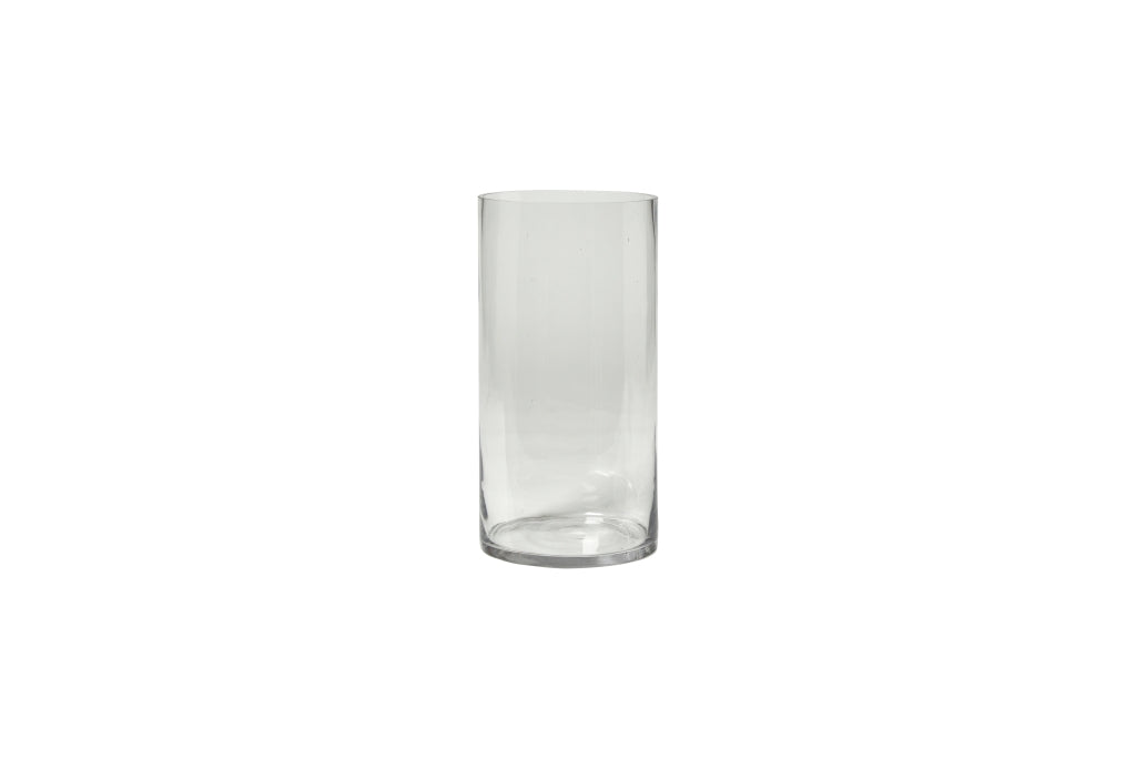 Cylinder vase i glas