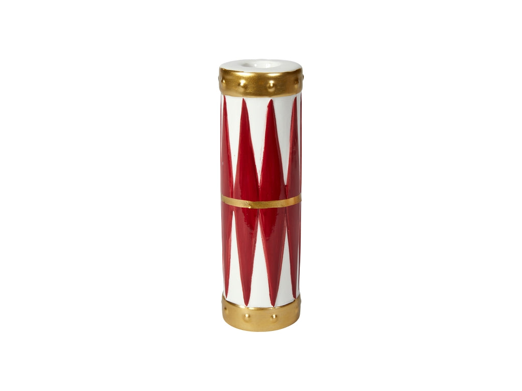 Kerzenständer/Vase im Trommel-Design