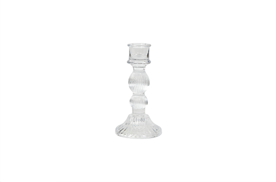 Candlesticks in soft shapes | Glass